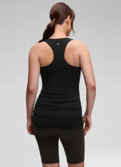 Butterluxe Maternity Built in Bra Ruched Tank