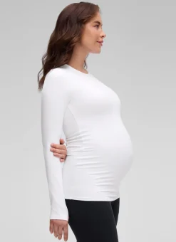 Butterluxe Maternity Crewneck Long Sleeve