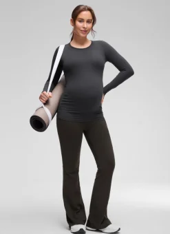 Butterluxe Maternity Crewneck Long Sleeve