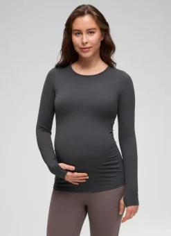 Butterluxe Maternity Crewneck Long Sleeve