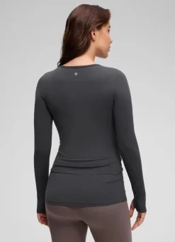 Butterluxe Maternity Crewneck Long Sleeve