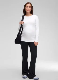 Butterluxe Maternity Crewneck Long Sleeve