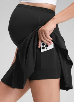 Butterluxe Maternity High Rise Skirt 14.5''