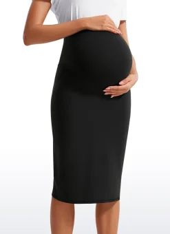Butterluxe Maternity Midi Skirts