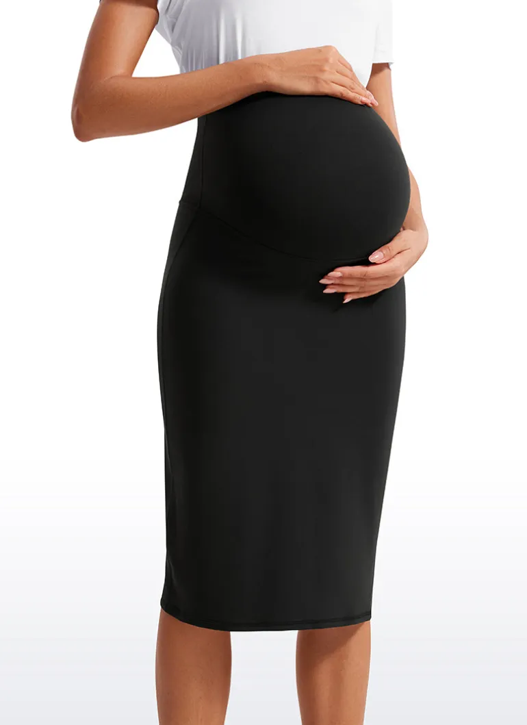 Butterluxe Maternity Midi Skirts
