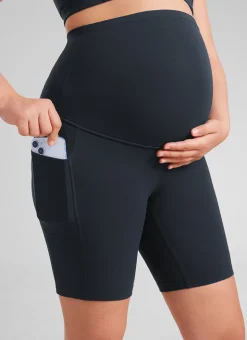 Butterluxe Maternity Pocket Shorts 8''