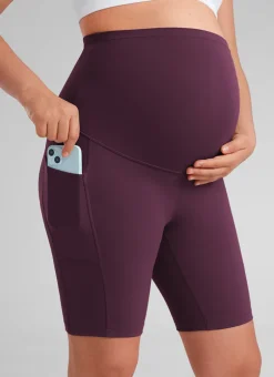 Butterluxe Maternity Pocket Shorts 8''