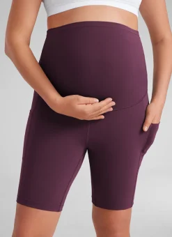 Butterluxe Maternity Pocket Shorts 8''