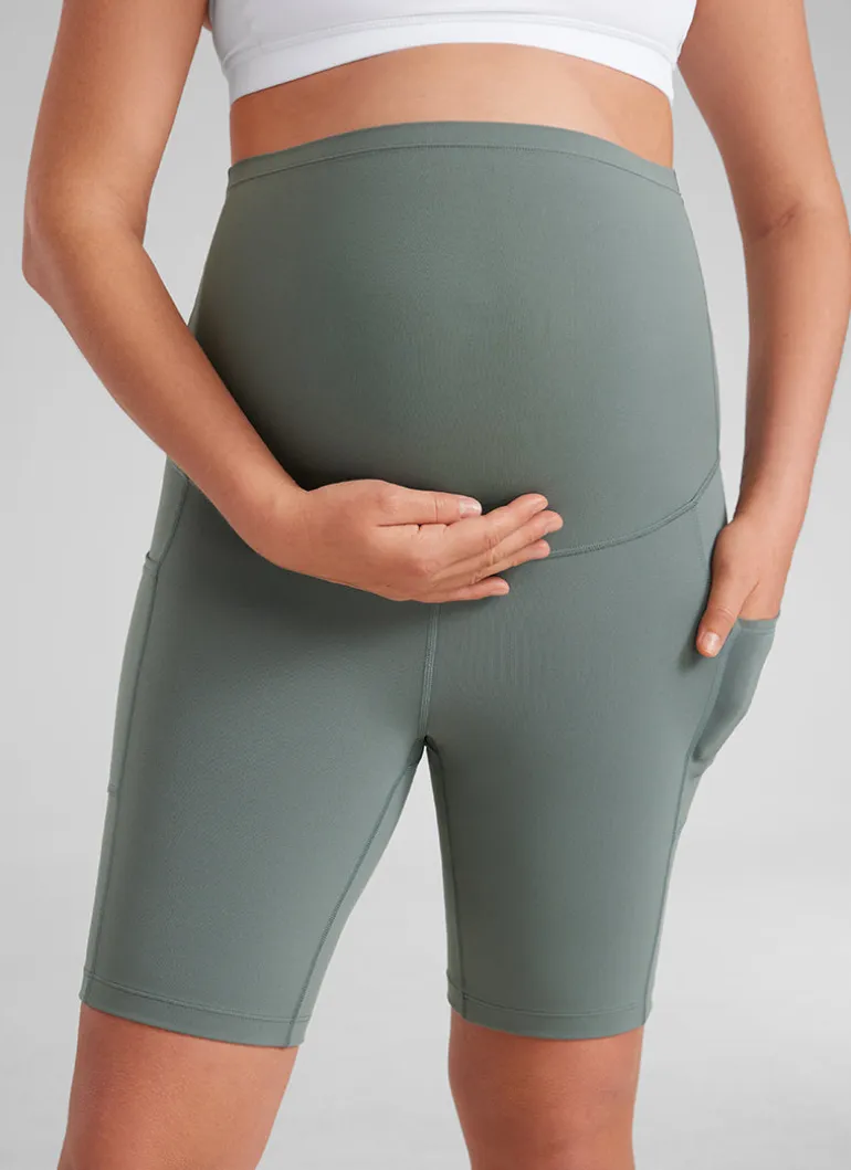 Butterluxe Maternity Pocket Shorts 8''