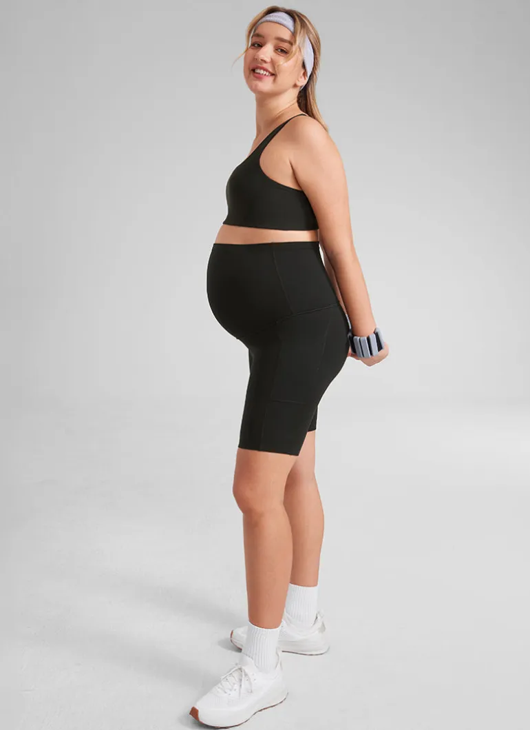 Butterluxe Maternity Pocket Shorts 8''