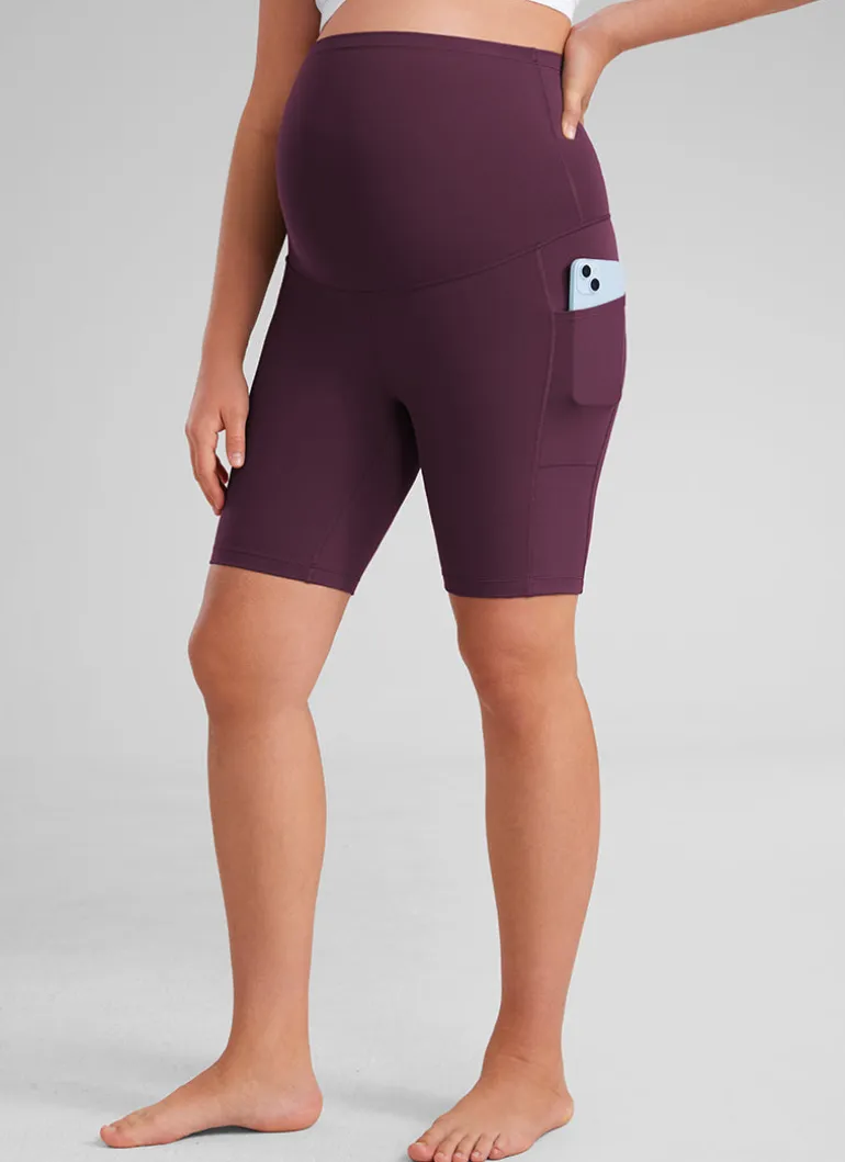 Butterluxe Maternity Pocket Shorts 8''