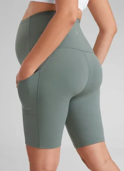 Butterluxe Maternity Pocket Shorts 8''