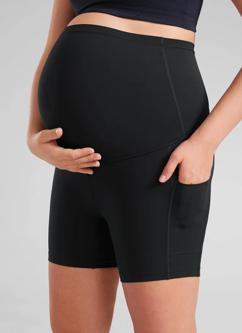 Butterluxe Maternity Pocket Shorts 5''