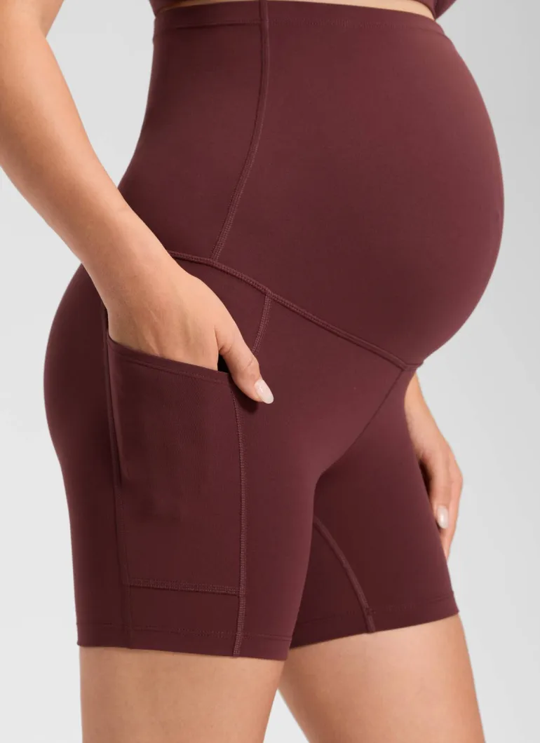 Butterluxe Maternity Pocket Shorts 5''