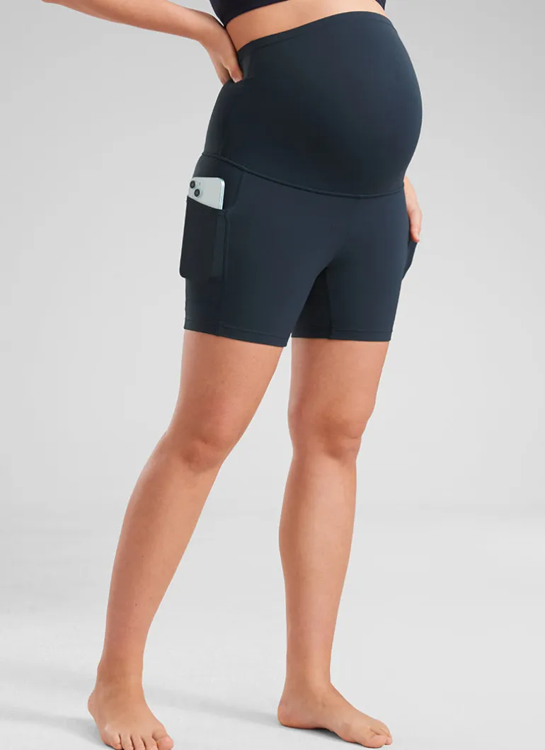 Butterluxe Maternity Pocket Shorts 5''