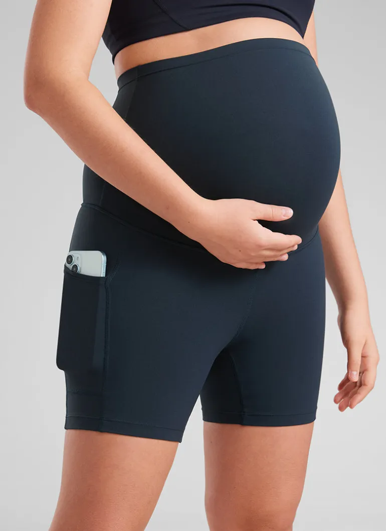Butterluxe Maternity Pocket Shorts 5''