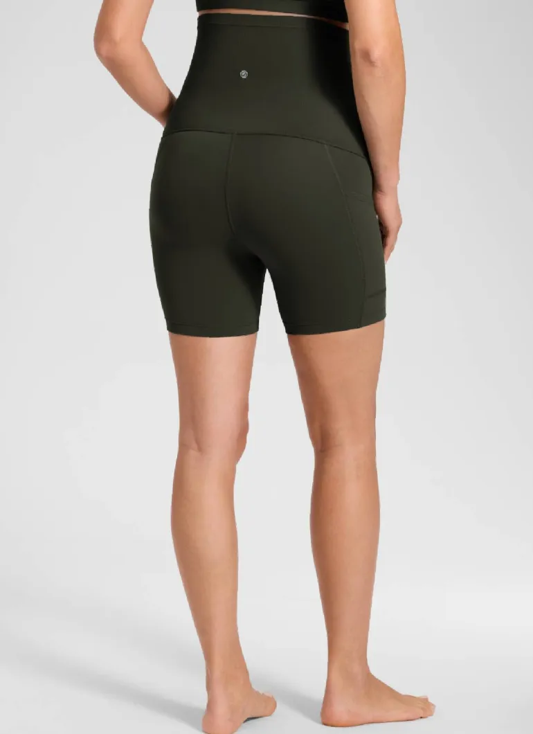 Butterluxe Maternity Pocket Shorts 5''
