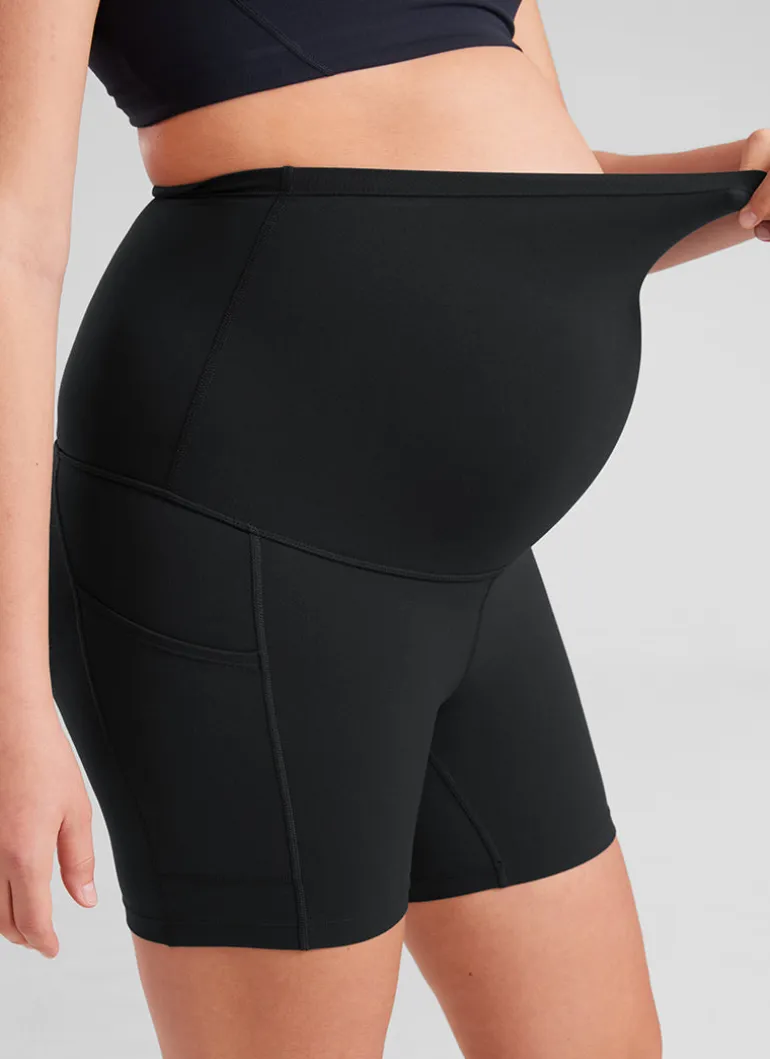 Butterluxe Maternity Pocket Shorts 5''