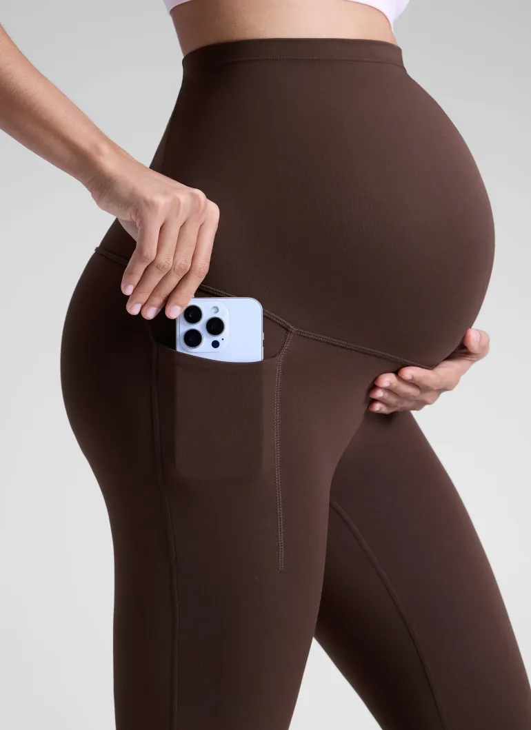 Butterluxe Maternity Soft Pocket Legging 25"