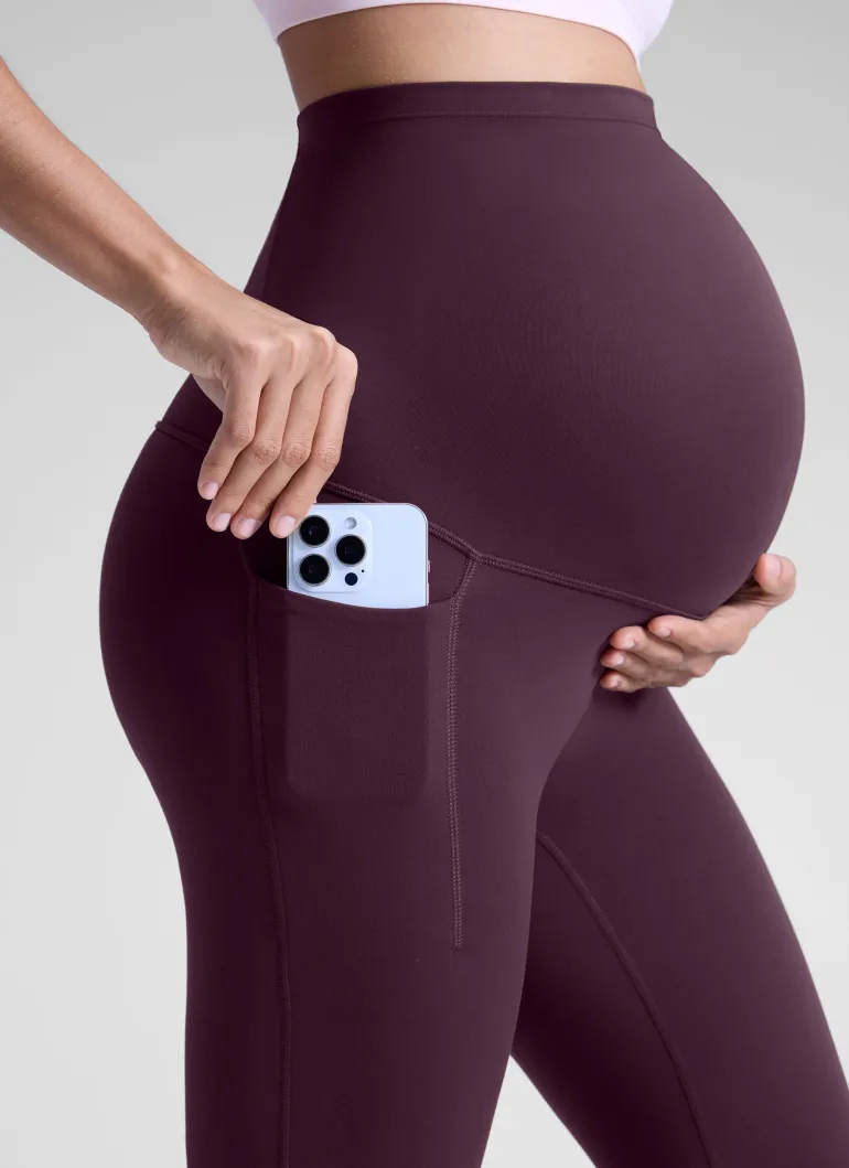 Butterluxe Maternity Soft Pocket Legging 25"