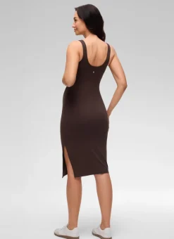 Butterluxe Maternity V Neck Nursing Dress
