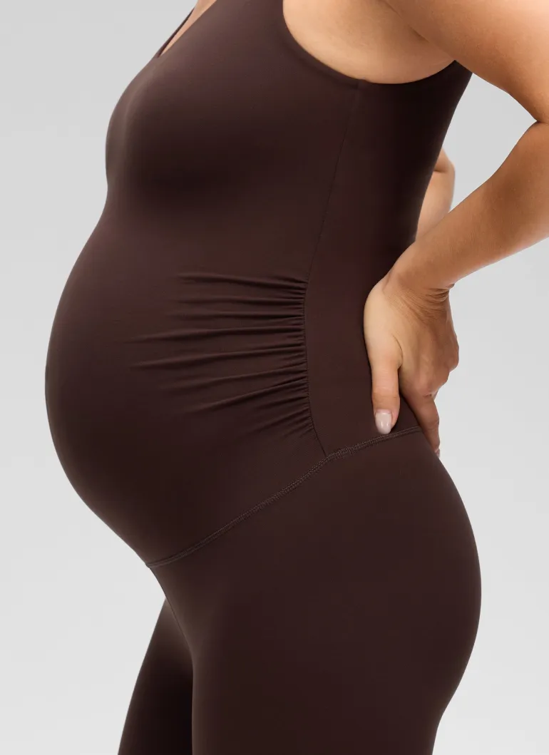 Butterluxe Maternity V Neck Rompers 5''