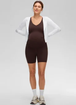 Butterluxe Maternity V Neck Rompers 5''