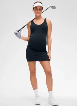 Butterluxe Maternity V Neck Tennis Dress
