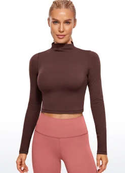 Butterluxe Mock Turtleneck Long Sleeve