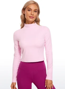 Butterluxe Mock Turtleneck Long Sleeve