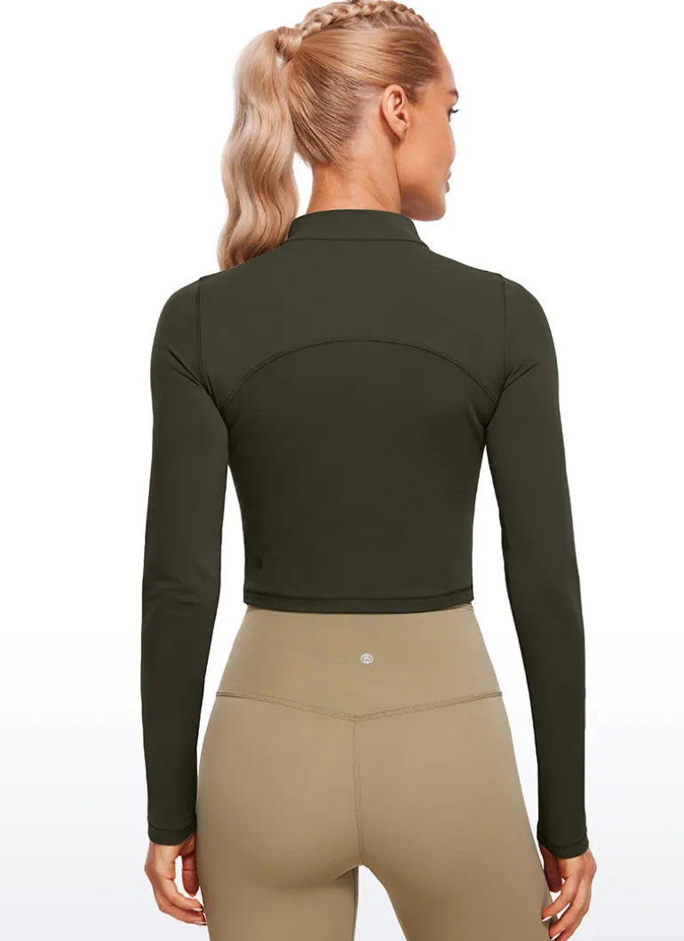 Butterluxe Mock Turtleneck Long Sleeve