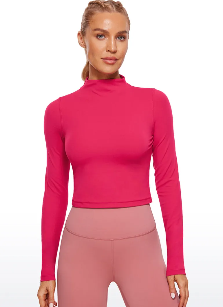Butterluxe Mock Turtleneck Long Sleeve