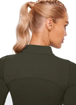 Butterluxe Mock Turtleneck Long Sleeve