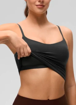 Butterluxe Mold U Back Built in Bra Tank