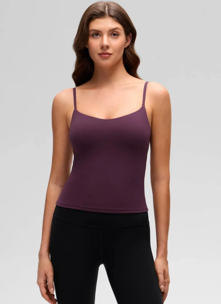 Butterluxe Mold U Back Built in Bra Tank