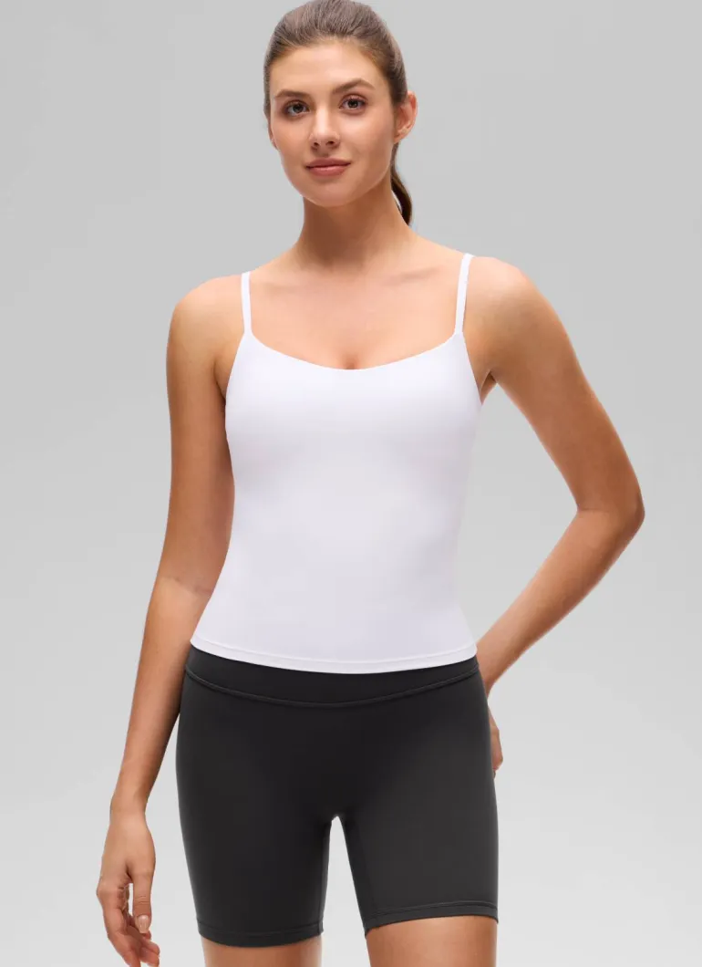 Butterluxe Mold U Back Built in Bra Tank