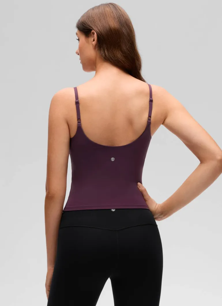 Butterluxe Mold U Back Built in Bra Tank