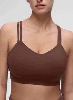Butterluxe Mold U Neck Double Strap Sports Bra