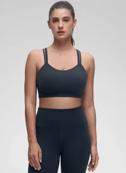Butterluxe Mold U Neck Double Strap Sports Bra