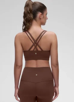 Butterluxe Mold U Neck Double Strap Sports Bra