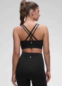 Butterluxe Mold U Neck Double Strap Sports Bra
