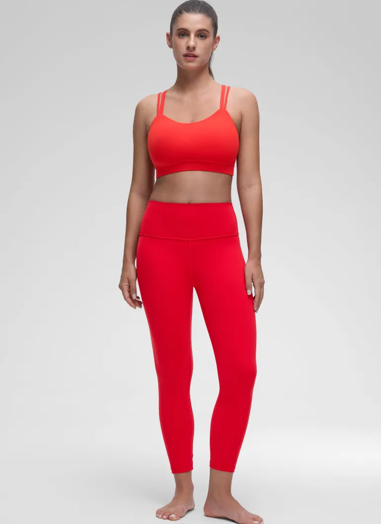 Butterluxe Mold U Neck Double Strap Sports Bra
