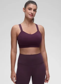Butterluxe Mold U Neck Double Strap Sports Bra