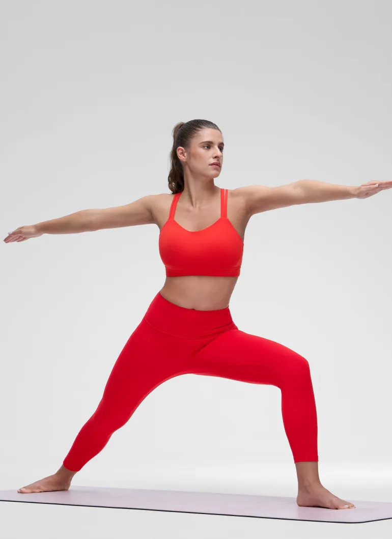 Butterluxe Mold U Neck Double Strap Sports Bra