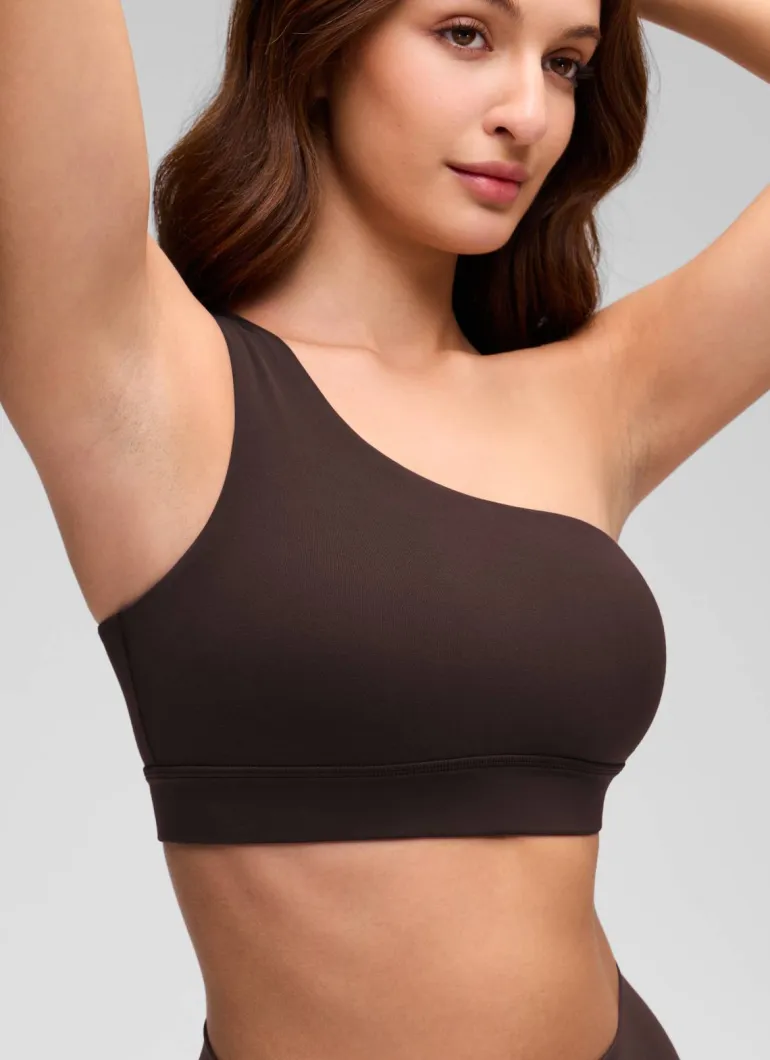 Butterluxe One Shoulder Sports Bra