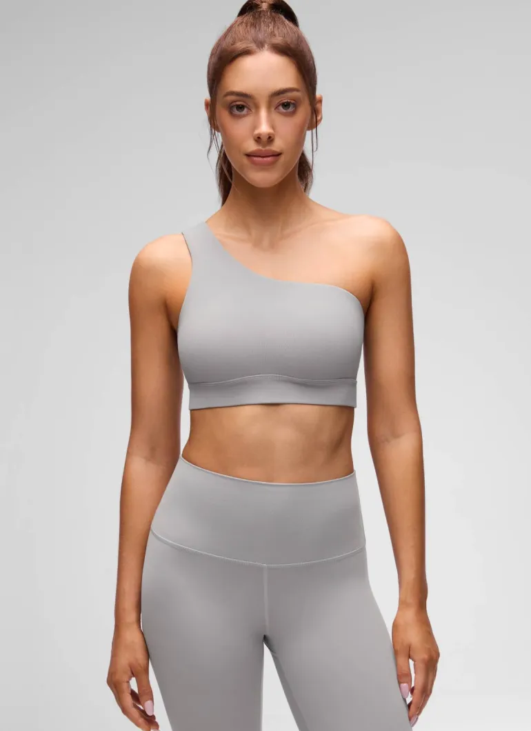 Butterluxe One Shoulder Sports Bra