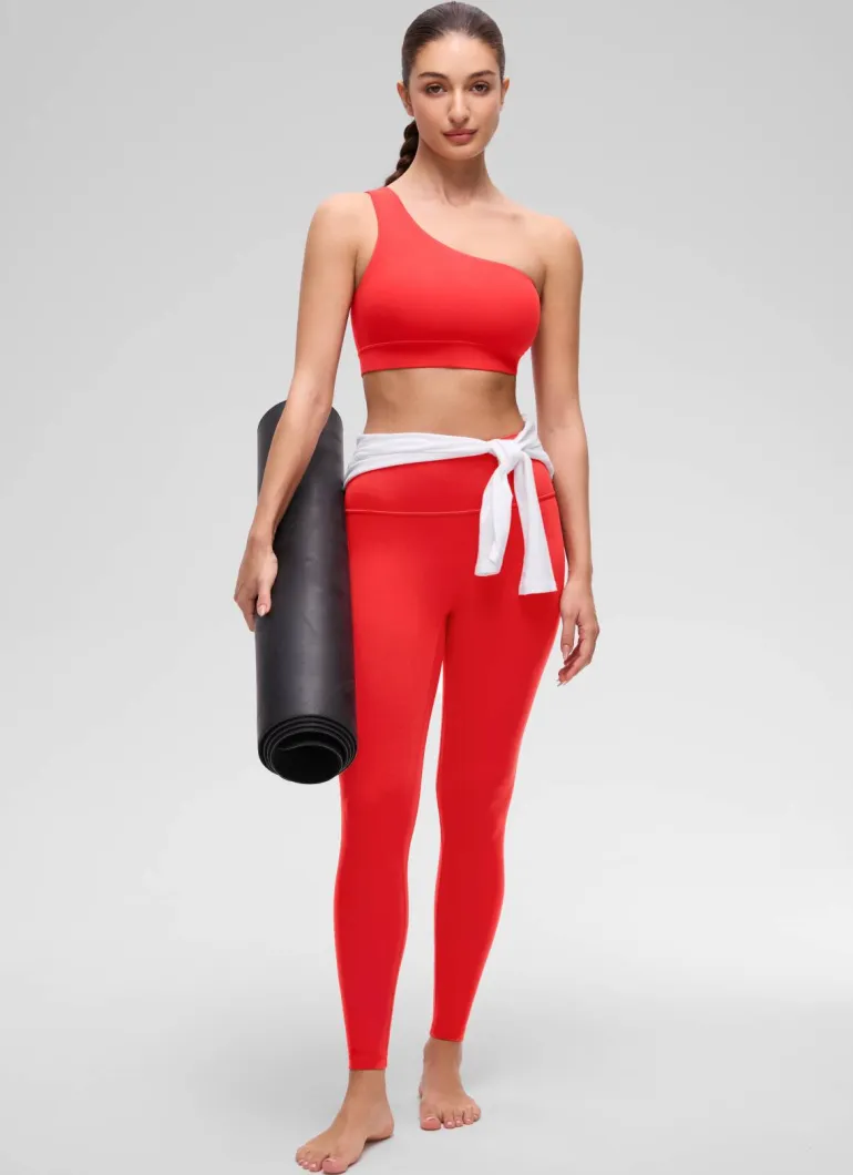 Butterluxe One Shoulder Sports Bra