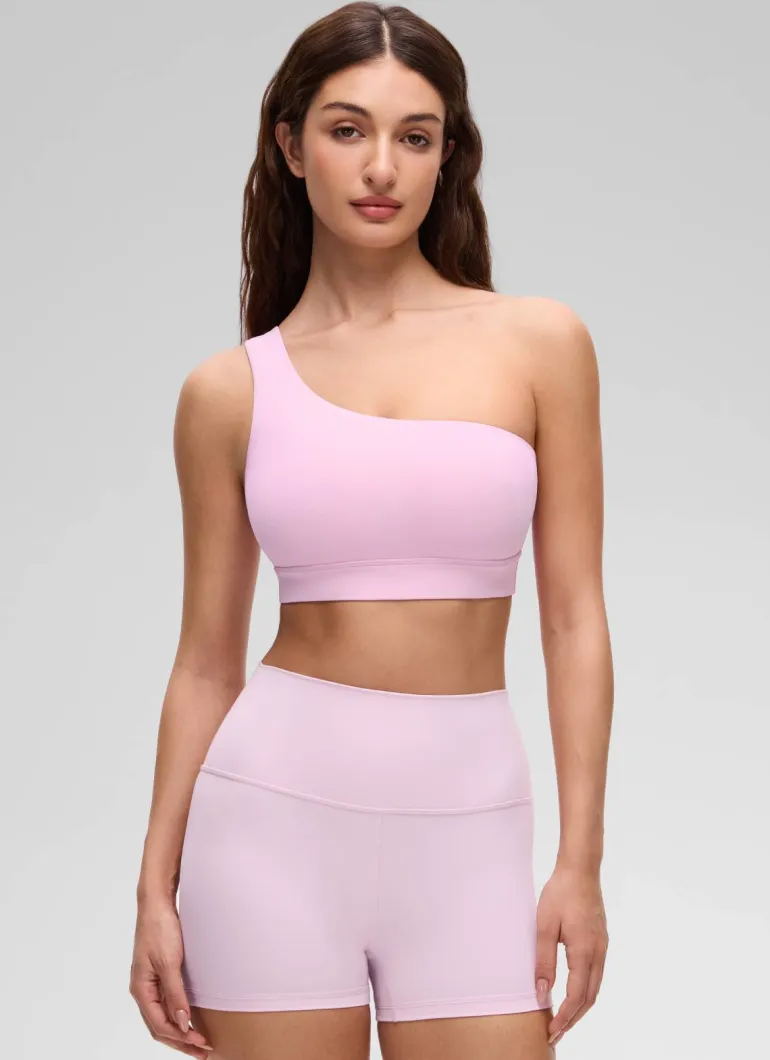 Butterluxe One Shoulder Sports Bra
