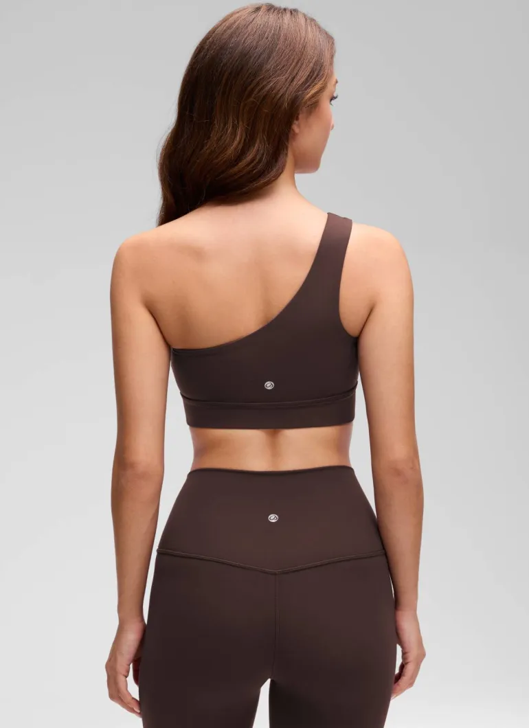 Butterluxe One Shoulder Sports Bra