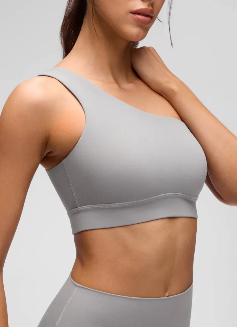 Butterluxe One Shoulder Sports Bra